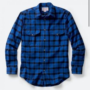 Filson Alaskan Guide Flannel Shirt Shacket. Size M